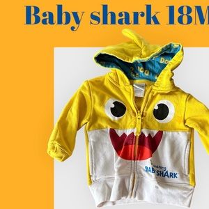 Baby Shark Sweater 18 months (clearance small grease stain)